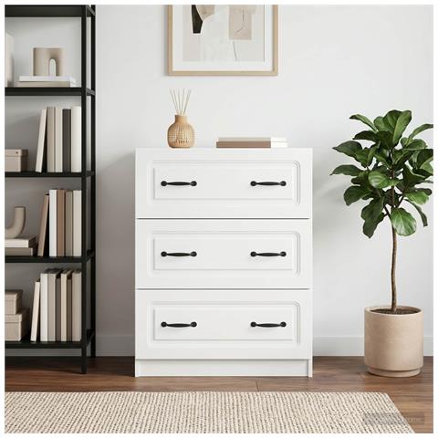 Mobile con Cassetti Bianco 66 x 34,5 x 87 cm - Foto 2