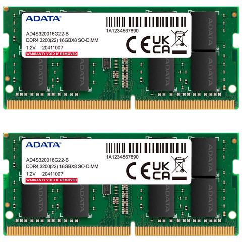 AD4S32008G22-DTGN memoria 16 GB 2 x 8 GB DDR4 260-pin SO-DIMM - Foto 2