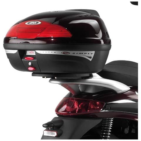 Attacco posteriore specifico per bauletto MONOLOCK® per Piaggio Beverly 125/200 01/02 e Beverly 500 03 - Foto 2