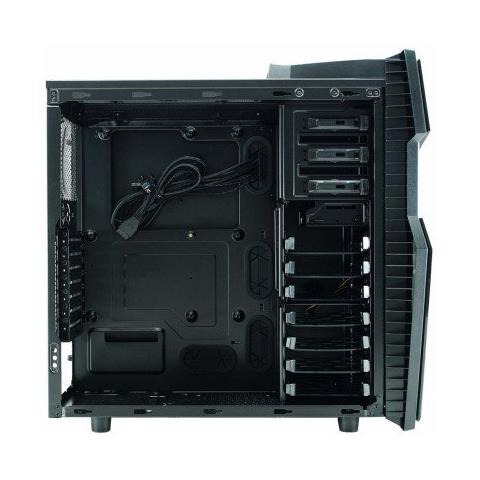 Case Challenger Middle Tower ATX / Micro-ATX / Mini-ITX 2 Porte USB 3.0 Colore Nero (Finestrato)  - Foto 2