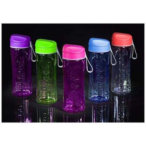 Idrato Tritan Swift Bottiglia Da 600 Ml Colori Assortiti 9 X 7.3 X 10.9 Cm - Foto 4