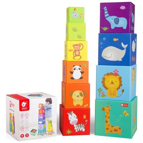 Piramide Di Scatole Didattiche In Legno ""magic Box Blocks"" - Foto 7