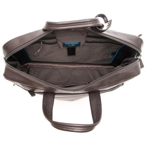 Cartella Vibe 2 Manici Porta Pc 15,6 In Pelle Moro Ca3147Vi / Tm. Out - Foto 4