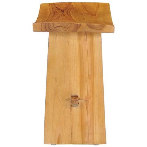 Sgabello In Legno Massello Di Teak - Foto 10