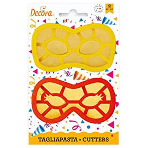Set 2 Tagliapasta Maschere Carnival - Foto 2