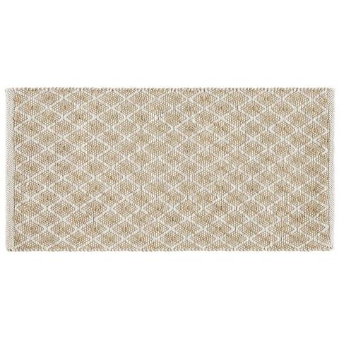 Tappeto In Iuta 50 X 80 Cm Beige Akbez - Foto 12