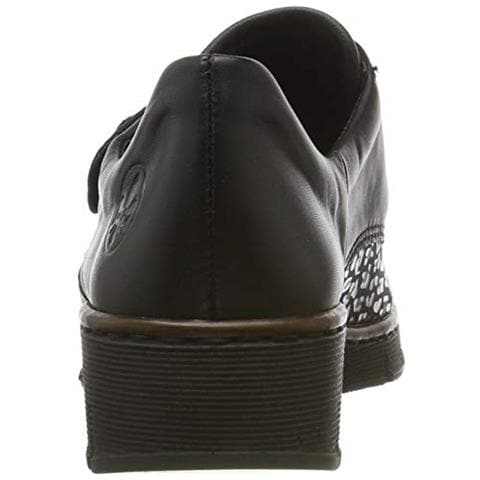 537c0-00, Mocassini Donna, Nero (nero / Nero / Nero / Nero 00), 41 Ue - Foto 2