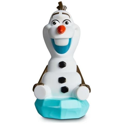 Disney Frozen Goglow Buddy Olaf Night Light And Torch The Snow Queen - Materiale Morbido E Morbido - Blu - Foto 1