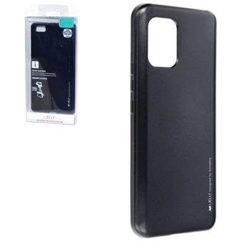 Custodia Silicone I-jelly Mercury Case Per Xiaomi Mi 10 Lite 5g Black - Foto 1