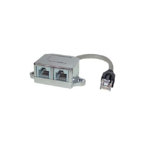 BS75002-1 R-J45 2 x RJ-45 Grigio cavo di interfaccia e adattatore - Foto 1