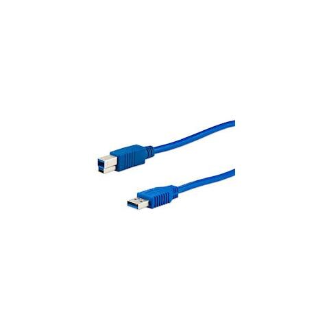 CC 302/2 2.5m USB A USB B Blu cavo USB - Foto 1