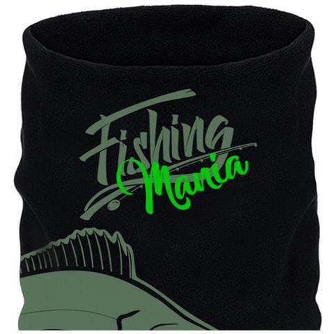 Scaldacollo Zander Fishing Mania Nero One Size - Foto 3