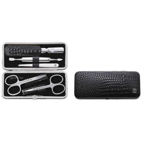 97507-004-0 Strumento Per Manicure /pedicure Set Acciaio Inossidabile Nero - Foto 1
