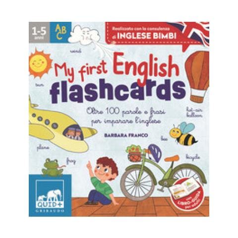 Barbara Franco - My First English Flashcards. Oltre 100 Parole E Frasi Per Imparare L'inglese. Ediz. A Colori. Con 48 Carte - Foto 1