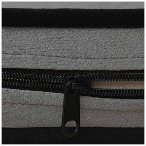 Divano Per Cani Grigio 67x47x36 Cm In Peluche - Foto 2