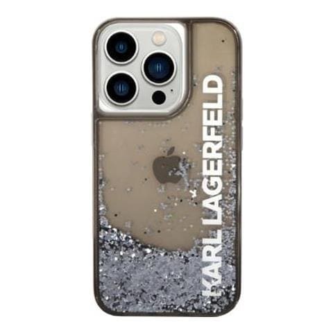 Hard Cover Translucent Liquid Glitter Black, For Iphone 14 Pro, Klhcp14llckvk (klhcp14llckvk) - Foto 1