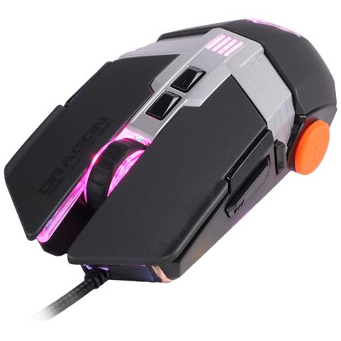 Mouse Gaming G22 Ottico 7 Tasti 1700 DPI Colore Nero - Foto 1