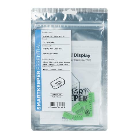 Dl04p1gn Clip Sicura Bloccaporte Displayport Verde 10 Pz - Foto 2