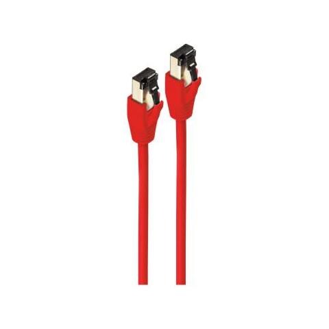 Cavo Patch Basic-s Cat. 8.1 F /ftp Pimf Lszh Rosso 100 M Bs08-41074 - Rete - Cavo Di Rete Cat 8 (bs08-41074) - Foto 1