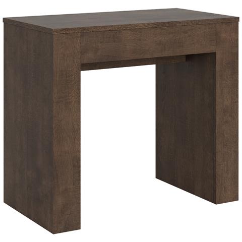 Consolle Allungabile 90x49/307 Cm Extra - Noce - Foto 2