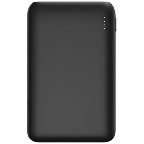 Powerbank Usb A+a+c 5000mah Fastcharge + Cavo Usb A/usb C, Nero - Foto 1