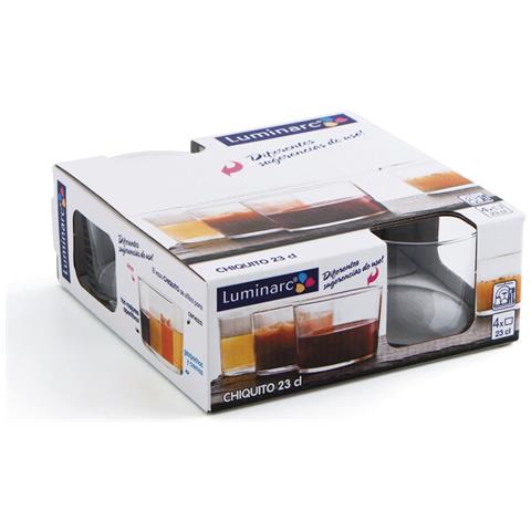Set Di Bicchieri Luminarc Chiquito 4 Pezzi (23 Cl) - Foto 2