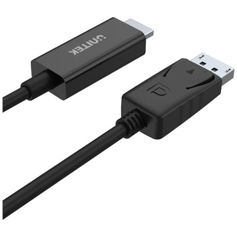 Y-5118CA cavo e adattatore video 1,8 m HDMI tipo A (Standard) DisplayPort Nero - Foto 4
