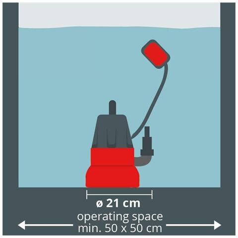 Pompa Acqua Einhell Gc-dp 3325 330 W 230 V - Foto 2