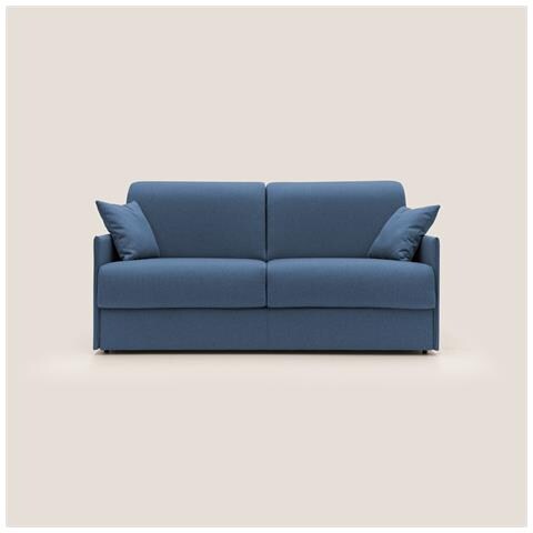 Evans Divano letto matrimoniale in tessuto impermeabile T13 169 cm (mat. 140x197) blu - Foto 3