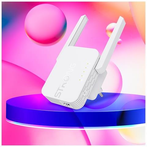 300S ponte e ripetitore Ripetitore di rete 300 Mbit /s Bianco - Foto 2