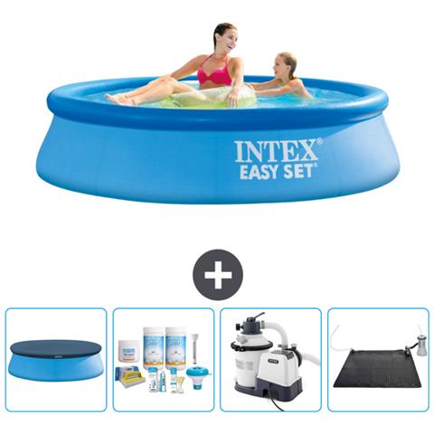 Piscina Fuori Terra - In Giro - 244x244x61 Cm - Blu - Include Accessori Coordinati Cb62 - Foto 1