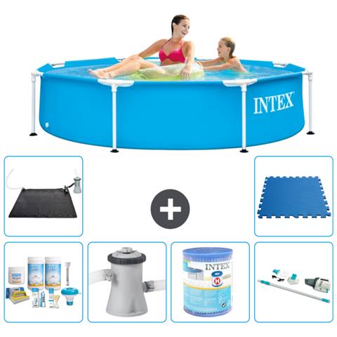 Piscina Fuori Terra - In Giro - 244x51 Cm - Blu - Include Accessori Coordinati A1446 - Foto 1