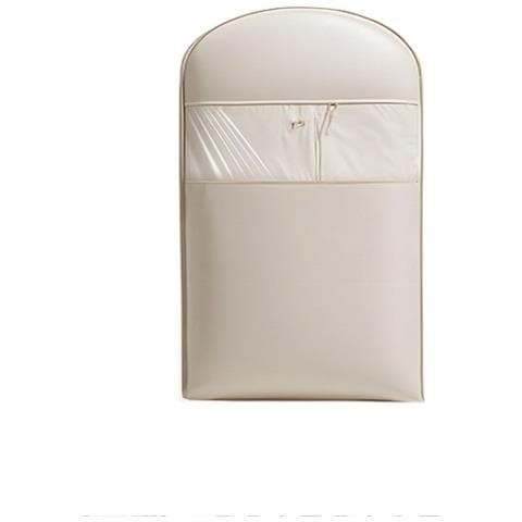 Custodia Antipolvere Compressiva Per Piumini - Sacca Compressiva Antipolvere Per Armadio - Twill Beige M - Foto 1