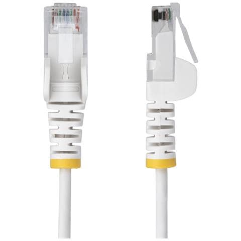 Cavo Ethernet CAT6 Bianco da 15m; Patch UTP con Plug RJ45 Antigroviglio e Rilievi di Trazione, Cavo Lan Slim in Rame Puro 28AWG, Sottoposto a test Fluke - Foto 5