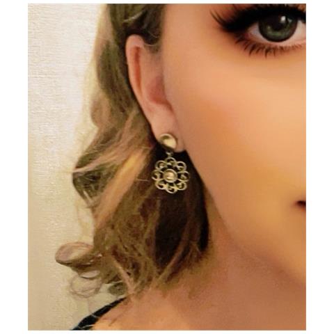 Pendine Aurea In Filigrana D'oro - Foto 2