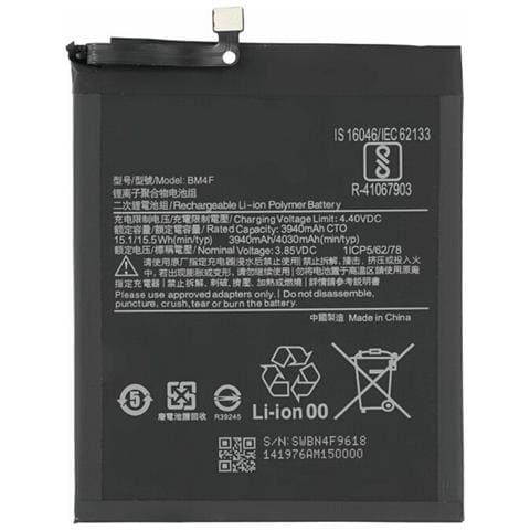 Oem Batteria Testata Ricambio Pari Originale Bm4f Per Xiaomi Redmi Note 8 Pro - Foto 1