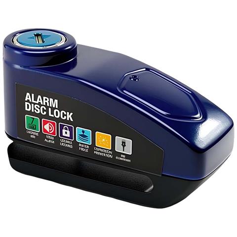 Antifurto Blocca Disco Con Allarme 110 Db Per Bici Moto Passeggino - Foto 1