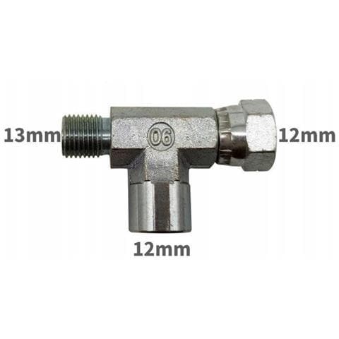 Manometro Lineare Con Tridente 1/4"" - Acciaio Inox, Precisione 2,5 | 0-40 Mpa, Scala Mpa /psi | Uso Universale In Idraulica E Automotive - Foto 2
