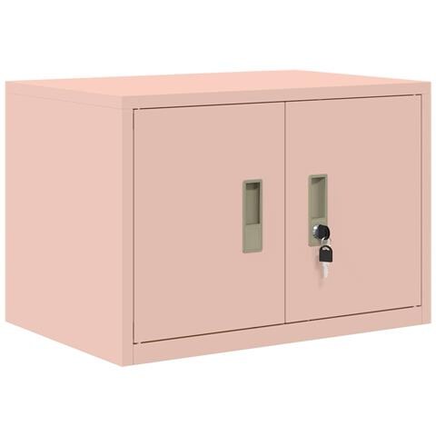 Armadio Rosa 60 x 40 x 40 cm Acciaio - Foto 1