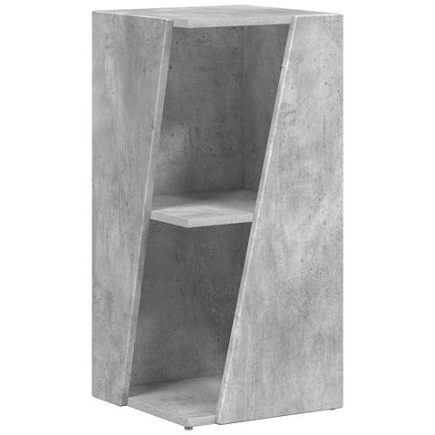 Mensola laterale Grigio cemento 33 x 32 x 70,5 cm - Foto 1