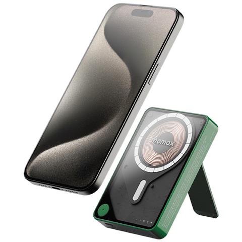 Power Bank - Verde, Trasparente, 10000 mAh - Foto 1