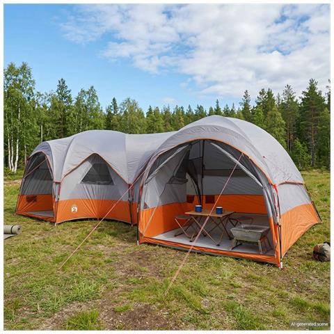 Tenda familiare con telo da pioggia resistente all'acqua - Foto 2