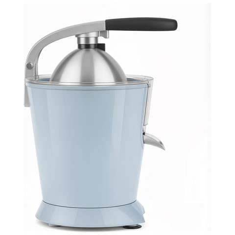 Spremiagrumi elettrico professionale ZEST6, 160W, silenzioso, beccuccio antigoccia, braccio potente, lavabile in lavastoviglie, azzurro - Foto 6