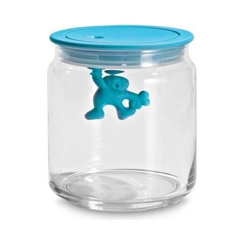 Barattolo in vetro Gianni 0,7 l colore azzurro - Foto 2