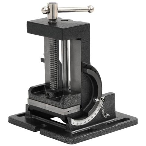 Morsa Inclinata Manuale per Trapano a Colonna 110 mm - Foto 10