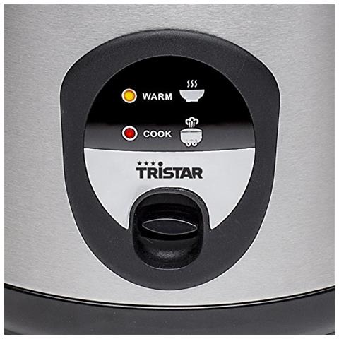 Cuociriso Capacità 2.2 L Potenza 900 Watt Colore Acciaio Inox / Nero - Foto 9