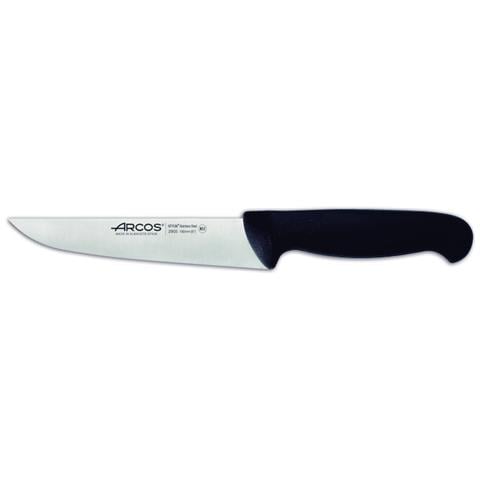 Coltello Cucina - Lama Acciaio Inossidabile Nitrum 150 Mm - Manico Polipropilene Colore Nero, serie 2900 - Foto 1