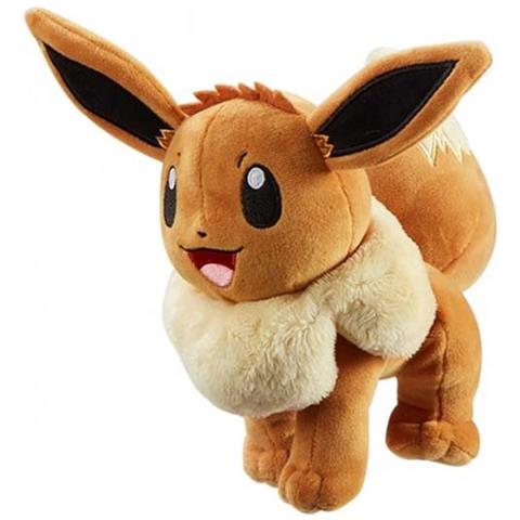 Bandai Pokemon Eevee Volpe Evoli Peluche 20cm Sorridente - Originale Wct - Foto 4