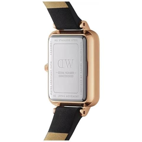 Orologio Da Donna Dw00100434 - Quadro Pressed Sheffield Gold 32mm + Scatola - In Ordine - Foto 10