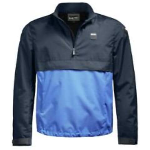 Giacca Motociclistica Uomo Blu Taglia Xl - Foto 1